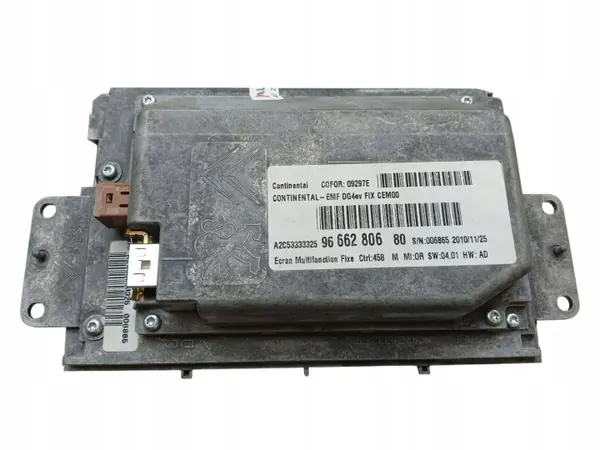 Citroen C5 III GPS-skärm OEM 9666280680 - Originaldel image 3