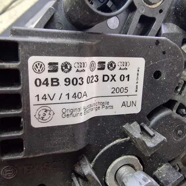 ALTERNATORI VW SEAT SKODA 1.4D 140A image 2