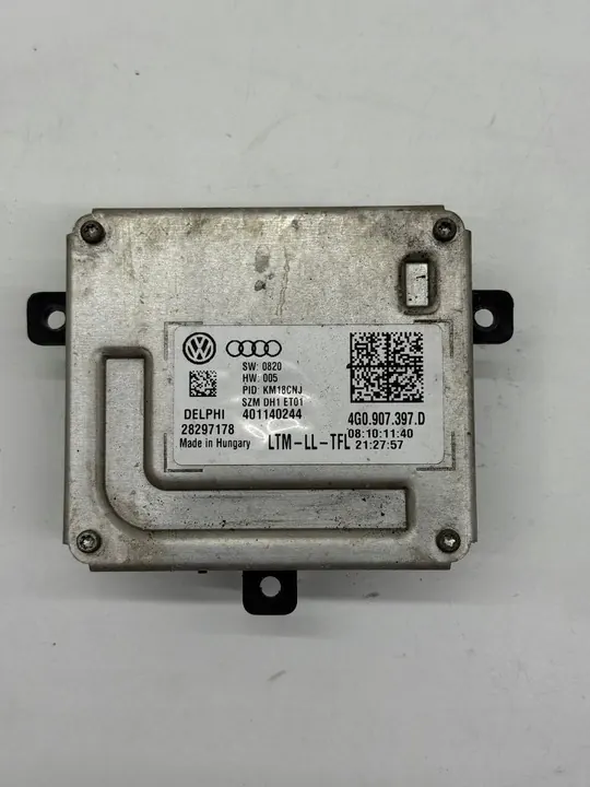 LED XENON Modul AUDI A4 A5 A6 C7 Gebraucht 4G0907397D image 2