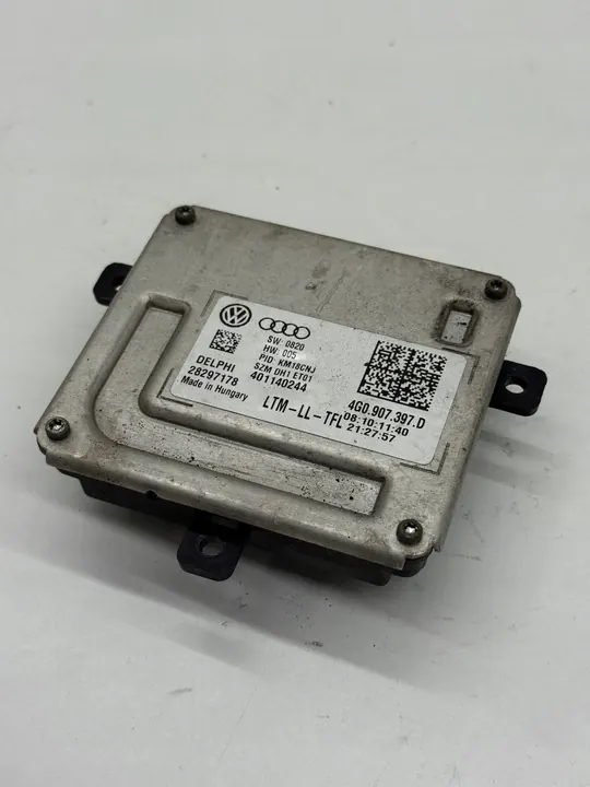 LED XENON Modul AUDI A4 A5 A6 C7 Gebraucht 4G0907397D image 3