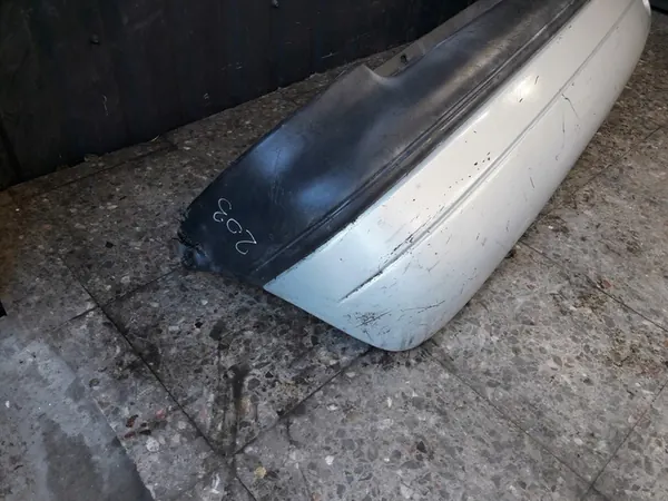 Paraurti Posteriore Renault Twingo I Argento OEM 7700420919 image 3