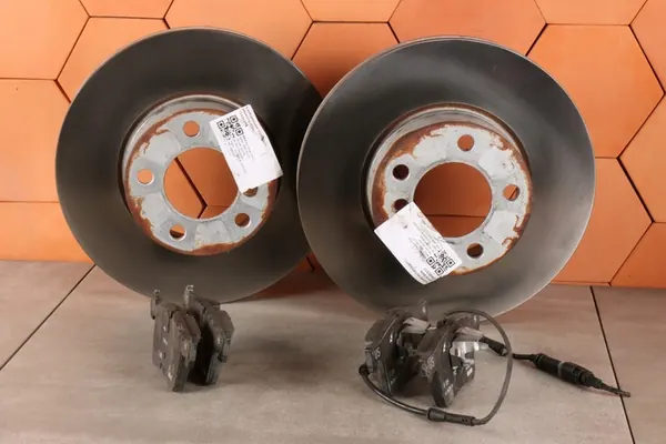 Discos e pastilhas de freio dianteiro BMW F20 F22 F30 F31 F32 F36 312X24 OEM image 2