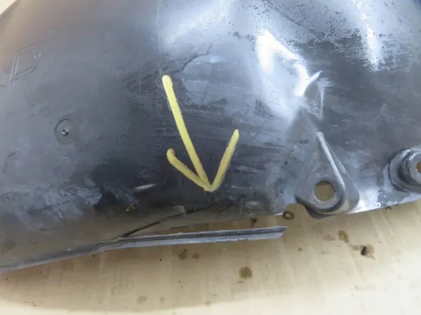 Mercedes-Benz Sprinter W906 2016 Höger framhjulskåpa image 7