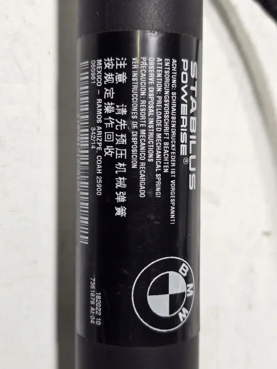 BMW X5 F15 Heckklappendämpfer OEM 7361878 - Rechte Seite image 6