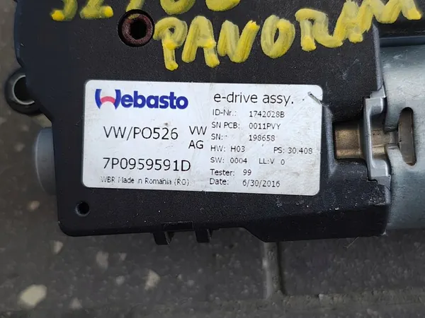 Framruta panoramamotor Porsche Cayenne 7P 7P0959591D image 4