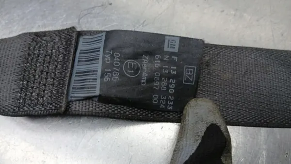 Turvavyö etu-oikea OEM 13290233 Opel Corsa D:lle image 4