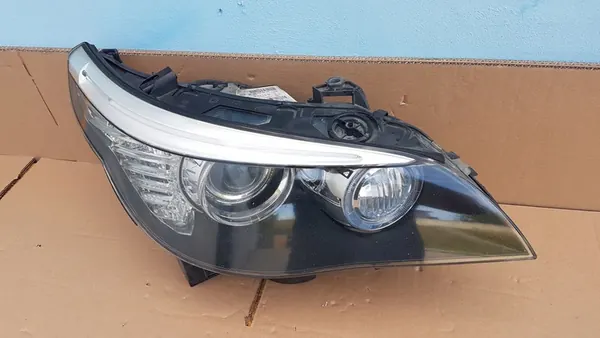 Farol dianteiro direito BMW 5 E60 E61 Lift Xenon 7044672 image 9