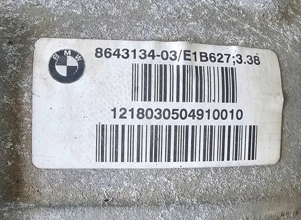 BMW X3 G01 X4 G02 Taka-diffi 3.38 33108643134 image 4