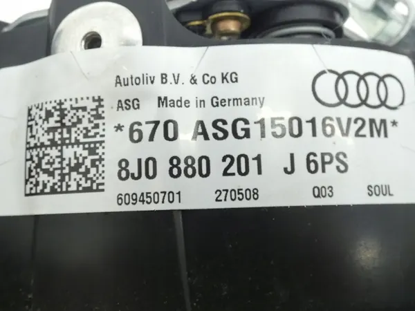 Fahrerairbag OEM 8J0880201J für Audi A3 8P/TT 8J image 4