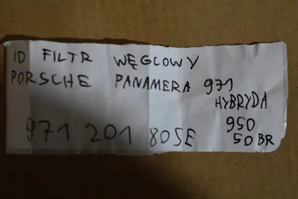 Filtre à charbon d'occasion OEM 971201805E Porsche Panamera image 4