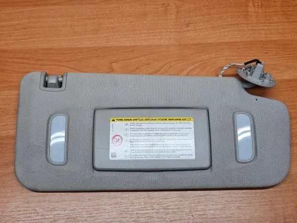Visera derecha pasajero Opel Zafira C iluminada OEM image 2