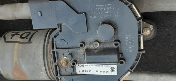 Tuulilasinpyyhkijän mekanismi eteen SKODA SUPERB II 08-13 image 3