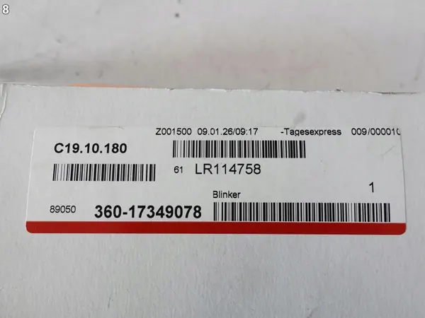 Land Rover OE LED vilkku peili vasen OEM image 9