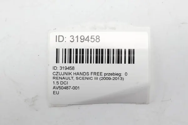 Freisprechsensor AV50487-001 für Renault Scenic III image 5