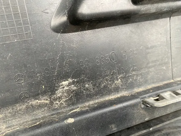 MERCEDES ML 166 Parachoques trasero cromado OEM 1668850325 image 10