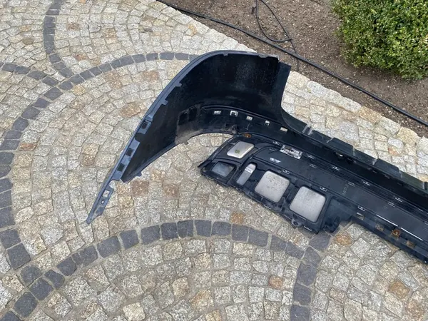 MERCEDES ML 166 Parachoques trasero cromado OEM 1668850325 image 9