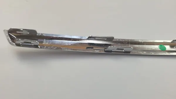 BMW X3 G01 Oikea Krominen Puskuri Ristikko image 8