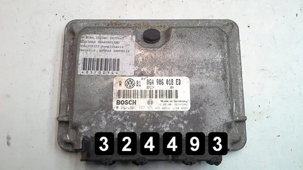 ECU VW Bora d'occasion OEM AM-324493 Modèle 2000 image 2