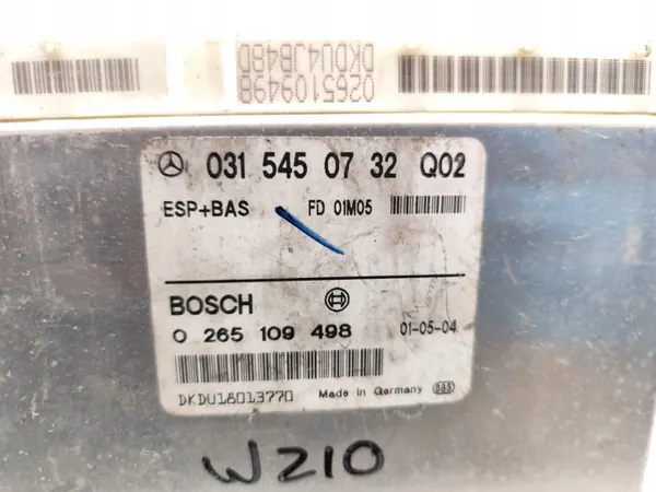 Módulo ASC Mercedes-Benz OEM 0315450732 para CLK 320 image 7
