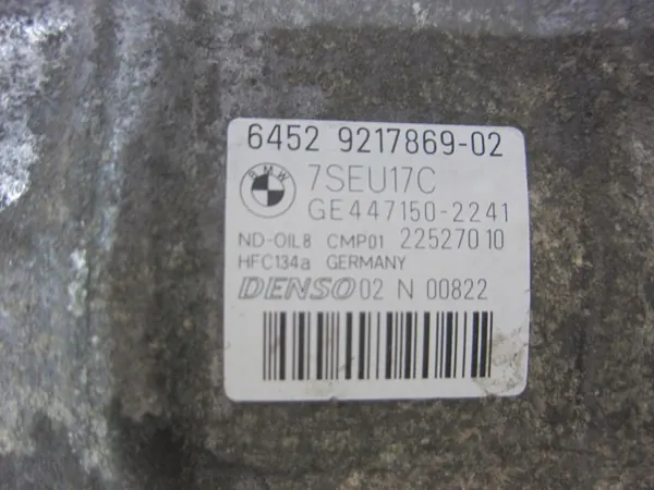Compressore AC BMW X3 F25 N55 X4 F30 F20 9217869 image 9