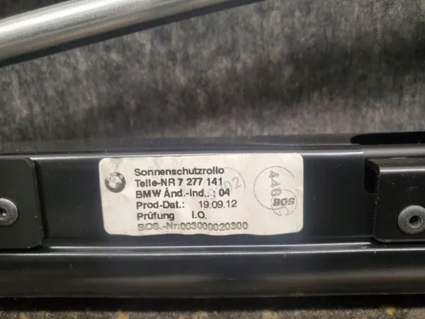 Estante maletero BMW 6 F06 Gran Coupe OEM 8054096 image 8