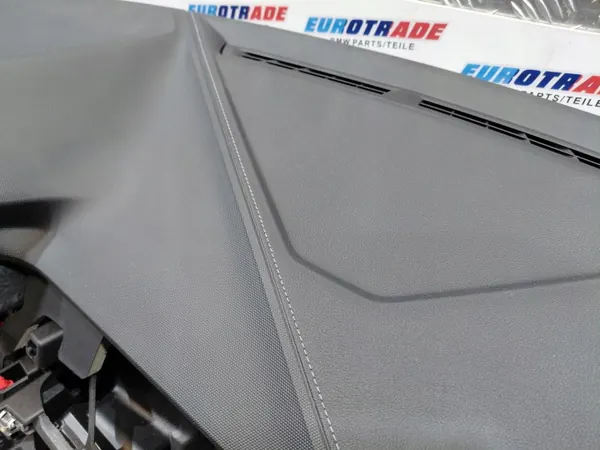 BMW Dashboard Console OEM 6962278 Zwart Grijze Stiksel image 5
