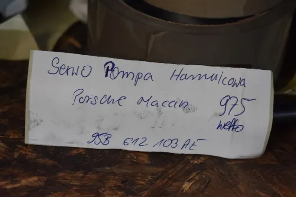 Rempomp Servo Porsche Macan OEM 95B612103AE image 3