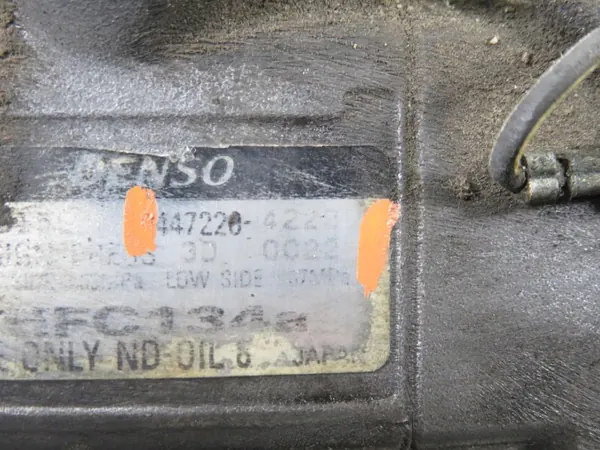 Toyota Avensis Verso 2.0 D AC-kompressor OEM 4472204223 image 7