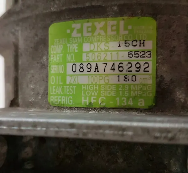 Compresseur MITSUBISHI L200 2.5 TD MR190619 image 5