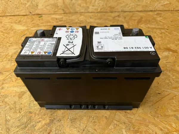 Bateria Mercedes AGM 80Ah 12V OEM A0019828108 image 5