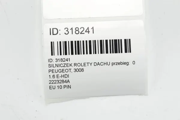 Takluckemotor OEM 2223284A för Peugeot 5008 image 6