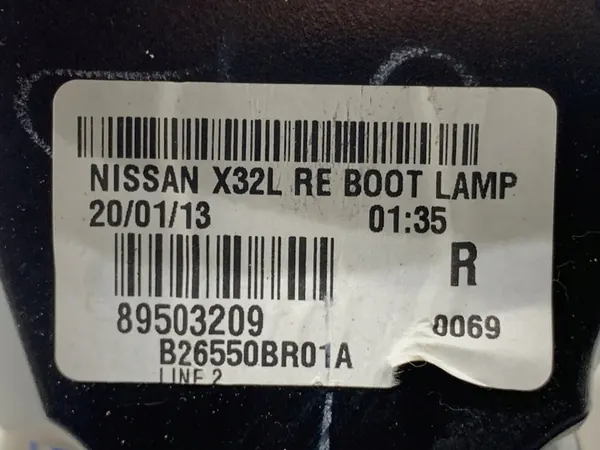 Höger Bakljus Nissan Qashqai J10 2006-2014 B26550BR01A image 4