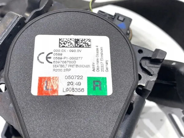Veiligheidsgordel rechts achter OEM 639708700D BMW G30 image 4