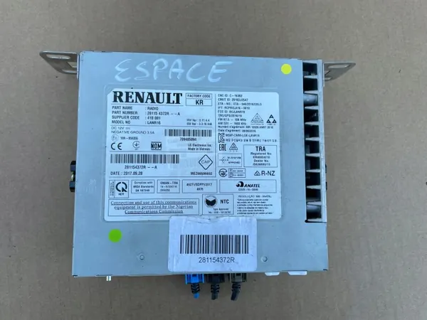 Module Navigation Renault Espace V OEM 281154372R image 2