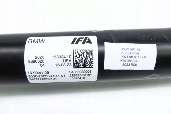 OEM 8680320 Drivaxelnål för BMW X3 G01 image 8