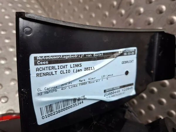 Luz trasera izquierda LED Renault Clio V 2019- 265551035R image 5