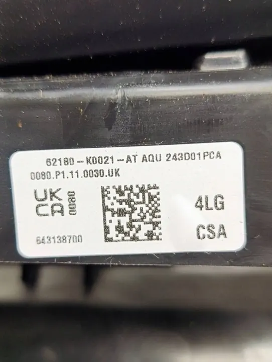 Airbag esquerdo Toyota Yaris IV OEM 62180K0021S3 image 7