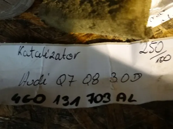 Katalysaattori OEM 4G0131703AL Audi Q7 Q8 3.0D image 5