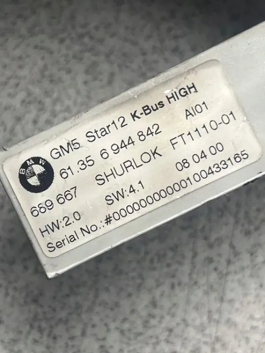 Module Confort BMW OEM 6944842 pour 3 Compact E46 image 3