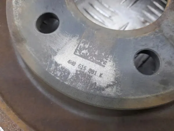 OEM 4H0615501K Bakre bromskiva vänster sida image 3