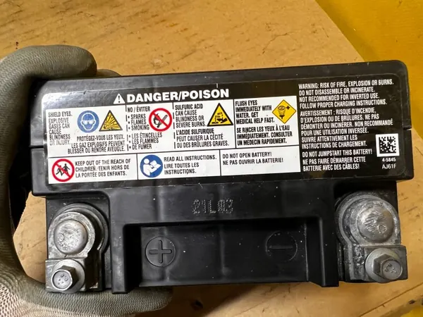 Batterie Ford OEM L1MT-10655-AB 12V 7.5Ah 100A image 3