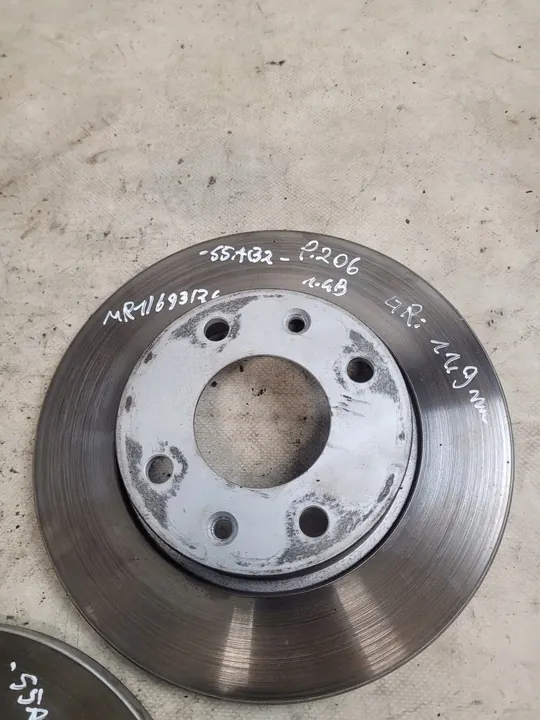 Discos de Freio Dianteiros Ferodo DDF995 247mm Peugeot 206 SW image 3