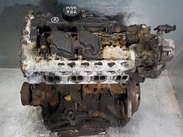 Renault OE Motor 2.0 DCI M9R782 + Einspritzer 0445115007 image 3