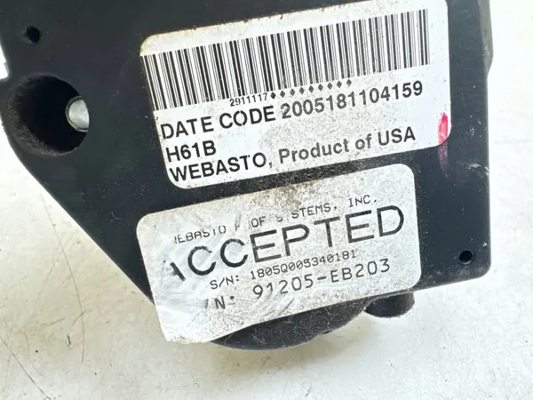 Moteur de toit ouvrant Opel Zafira B OEM 2005181104159 image 4