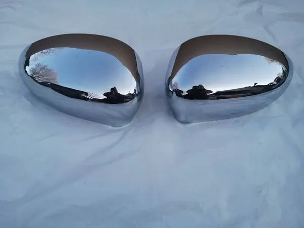 Spegelkåpa Set Fiat 500 07-R Krom OEM 735412291 image 6