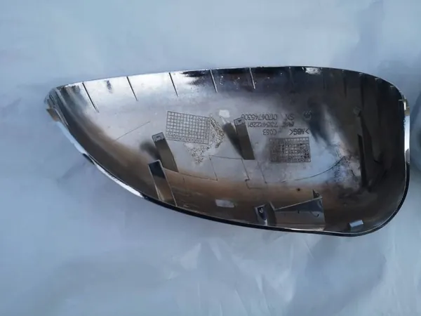Spegelkåpa Set Fiat 500 07-R Krom OEM 735412291 image 9