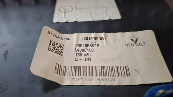 Batterij 295105892R BT7AR1/1000 RENAULT CAPTUR II image 4