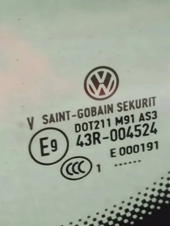 Vidro traseiro esquerdo VW Transporter V (T5) 43R004524 image 3
