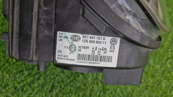 Farol esquerdo VW Golf VI 5K 08-12 Xenon LED image 6