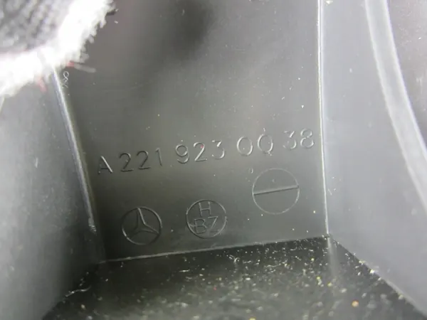 OEM A2219230038 Takaistuimen pääntuen kansi Mercedes W221 image 4